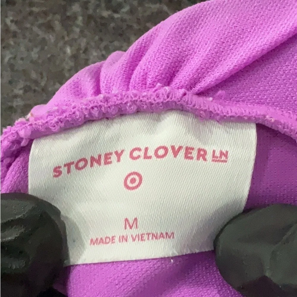 Stoney Clover Lane Vibrant Pink Ribbed Bralette